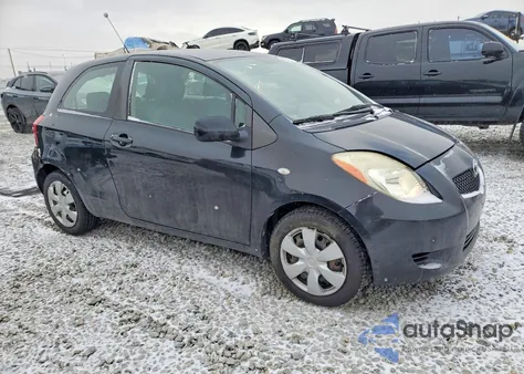 2007 Toyota Yaris z USA, uszkodzony, nr VIN JTDJT923075040700